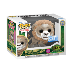 Pop! Cowardly Lion (Flocked)
