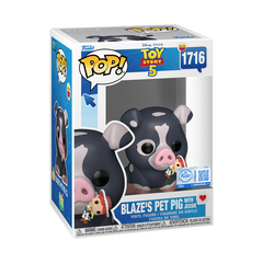 Pop! Blaze's Pet Pig with Jessie (Toy Story 5)