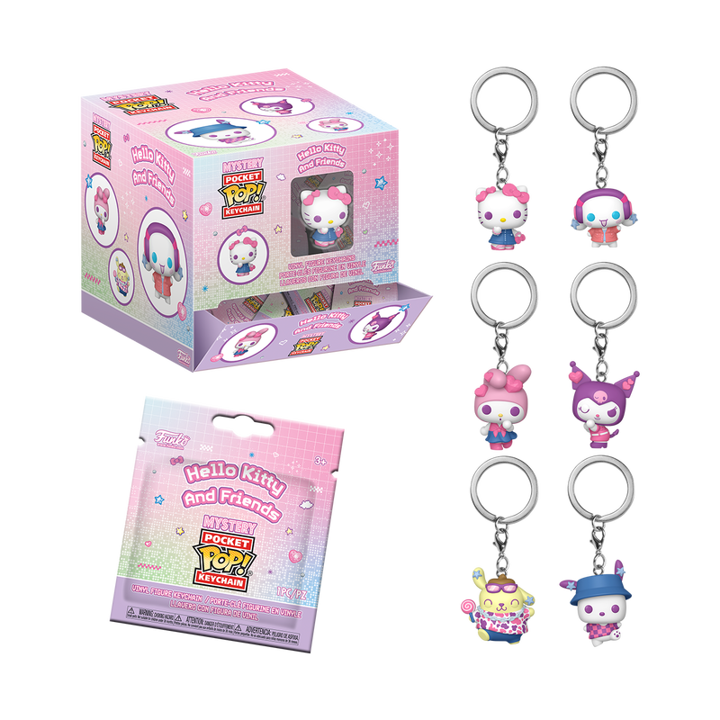 Mystery Pop! Keychain Hello Kitty & Friends Y2K Digital Dream