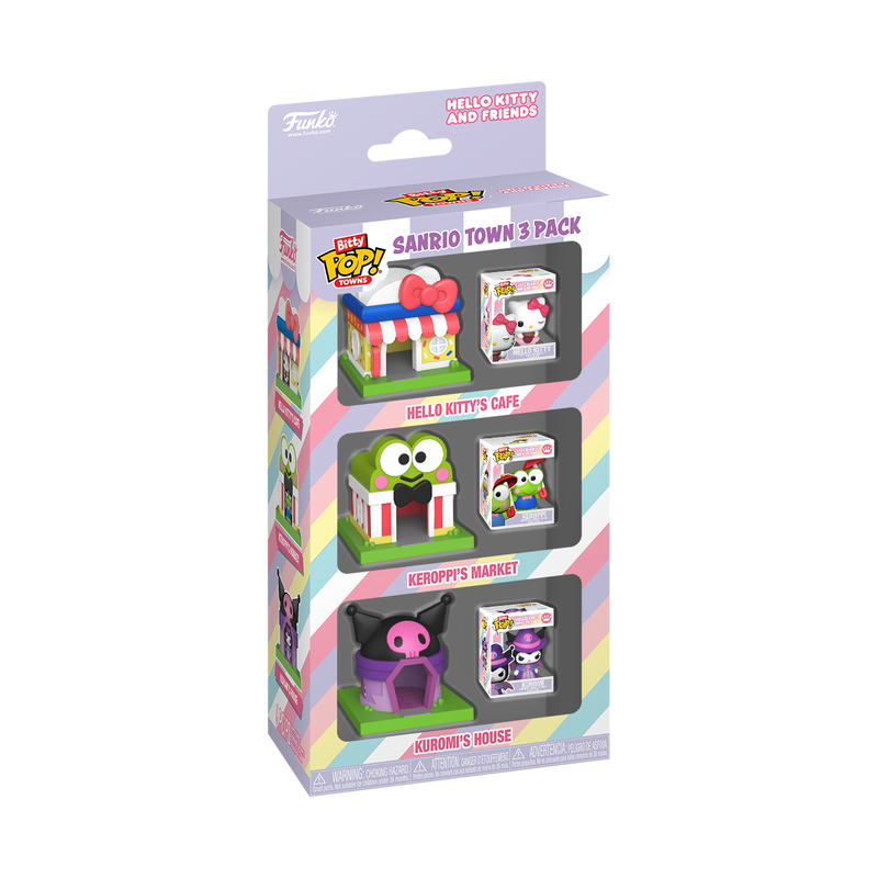 Bitty Pop! Towns Sanrio Town 3-Pack