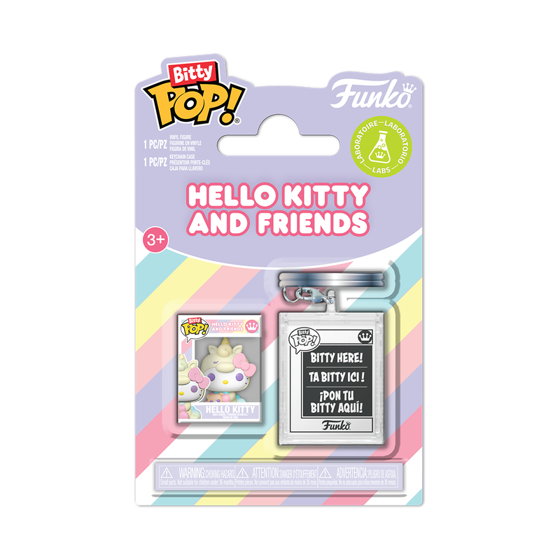 Bitty Pop! & Accessories Hello Kitty (Unicorn) & Keychain