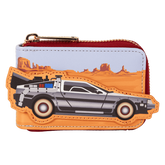 Back To The Future 40th Anniversary Time Machine Accordion Wallet