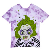 Beetlejuice & Lydia Deetz Reversible Tie-Dye Unisex Tee