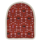 Loungefly Cream & Red Floral Light-Up Mini Backpack Bag Organizer Insert