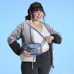 NBA Dallas Mavericks Clear Crossbody Stadium Bag