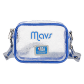NBA Dallas Mavericks Clear Crossbody Stadium Bag