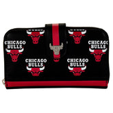 NBA Chicago Bulls Logo Zip Around Wallet