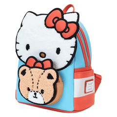 Sanrio Hello Kitty & Tiny Chum Bear Sherpa Mini Backpack