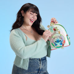 Stitch & Scrump Iridescent Holiday Ornament Mini Backpack