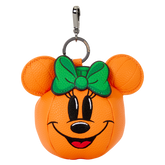 Minnie Mouse Pumpkin Keychain Charm