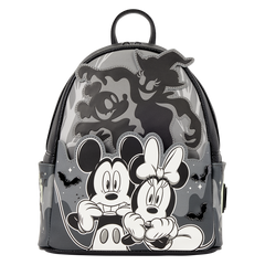 Mickey & Minnie Ghost Light-Up Glow Mini Backpack