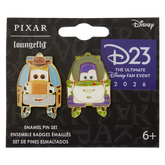 D23 Exclusive Toy Car Story 2-Pack Pin Set