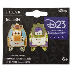 D23 Exclusive Toy Car Story 2-Pack Pin Set