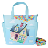 Up Balloon House Convertible Backpack & Tote Crossbody Bag