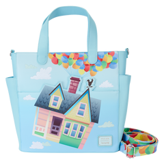Up Balloon House Convertible Backpack & Tote Crossbody Bag