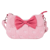 Minnie Mouse Exclusive Hearts Strawberry Scented Sherpa Crossbody Bag