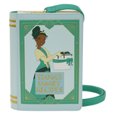 The Princess and the Frog Tiana Recipe Book Crossbody Bag