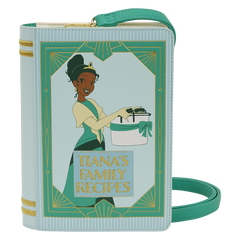 The Princess and the Frog Tiana Recipe Book Crossbody Bag