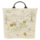 Winnie the Pooh Hundred Acre Wood Tote Pin Trader Crossbody Bag