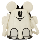 Mickey & Minnie Mouse Ghost Glow Figural Crossbody Bag