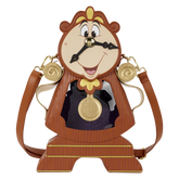 D23 Exclusive Beauty and the Beast Cogsworth Figural Crossbody Bag
