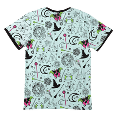 Wicked Elphaba & Glinda All-Over Print Unisex Tee