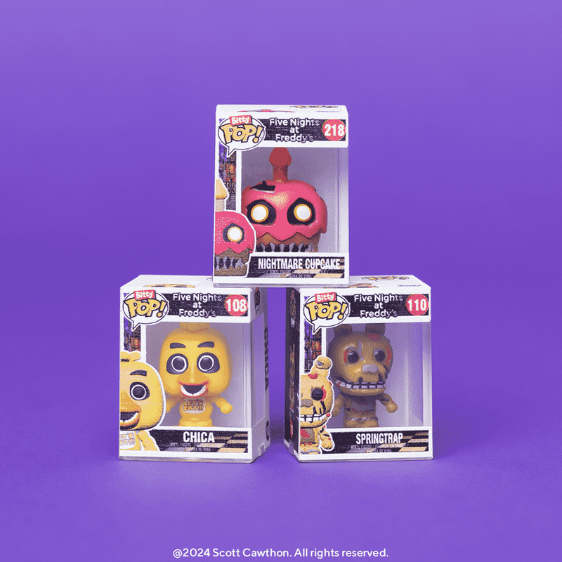 Bitty Pop! Five Nights at Freddy's 4-Pack Series 2