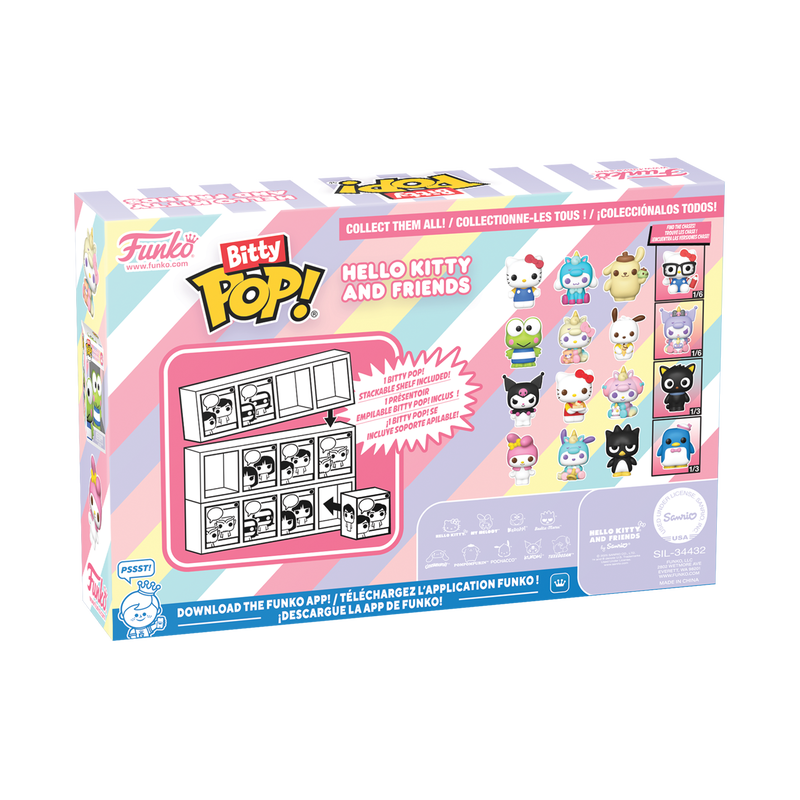 Bitty Pop! Hello Kitty and Friends 4-Pack Series 1