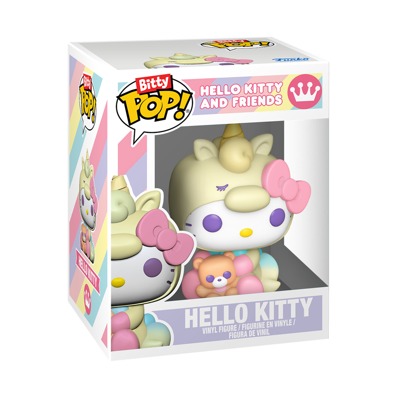 Bitty Pop! & Accessories Hello Kitty (Unicorn) & Keychain