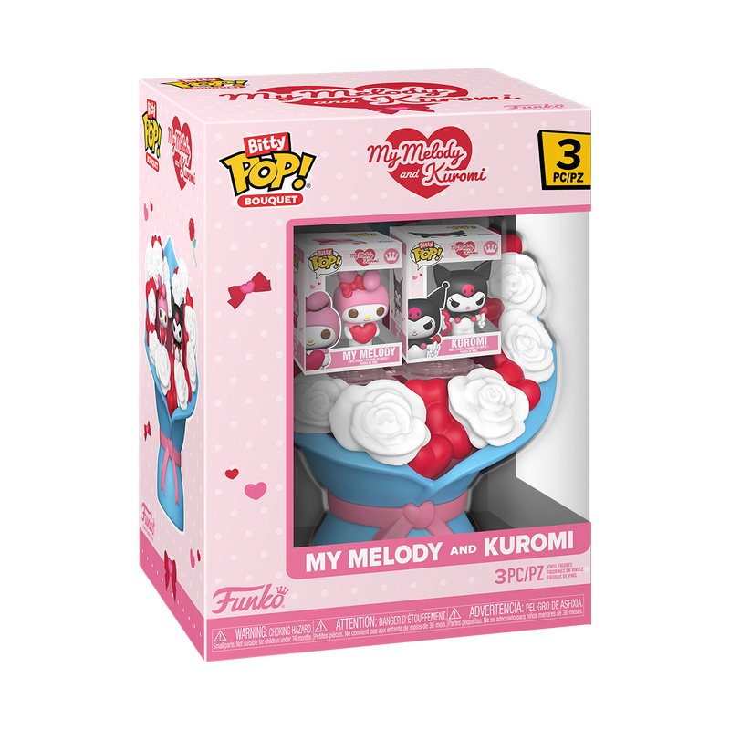 Bitty Pop! Bouquet My Melody & Kuromi (Valentine)