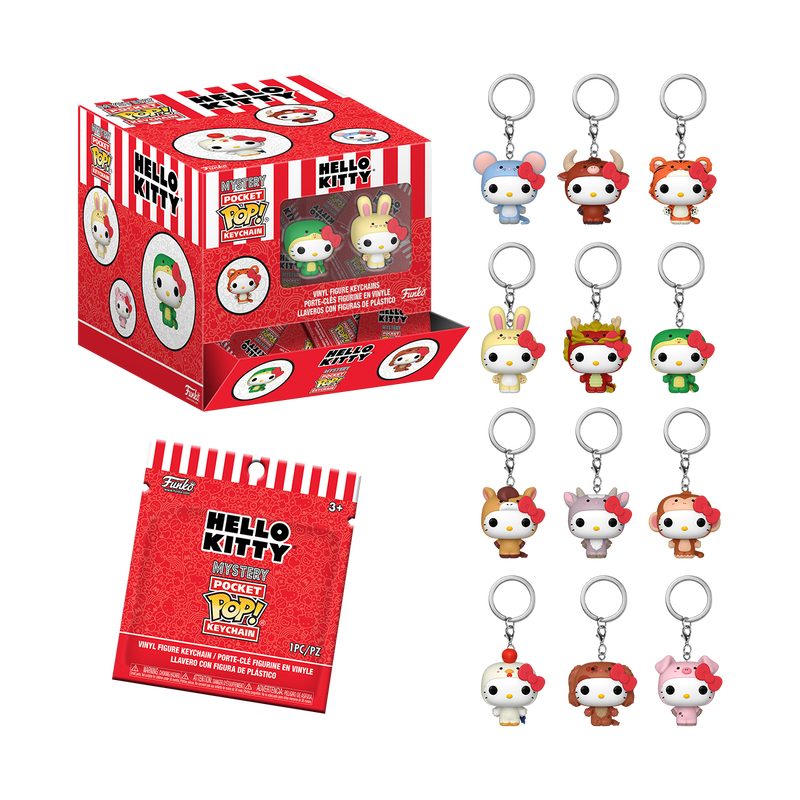 Mystery Pop! Keychain Hello Kitty & Friends