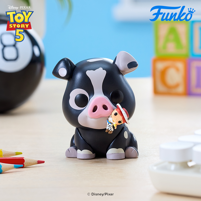 Pop! Blaze's Pet Pig with Jessie (Toy Story 5)