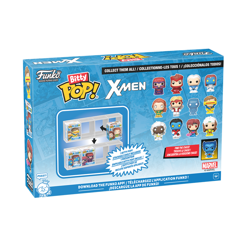 Bitty Pop! X-Men 4-Pack Series 1