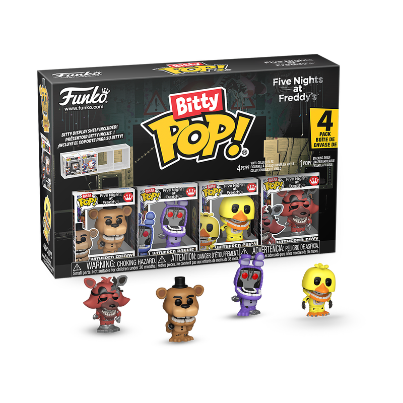 Bitty Pop! Five Nights at Freddy's 4-Pack Series 6