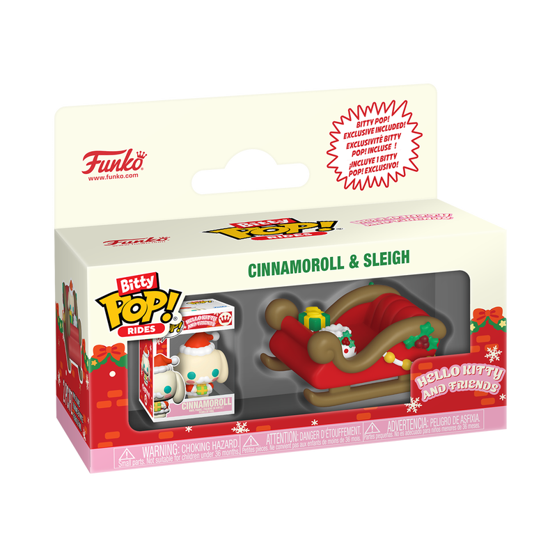 Bitty Pop! Ride Cinnamoroll and Sleigh
