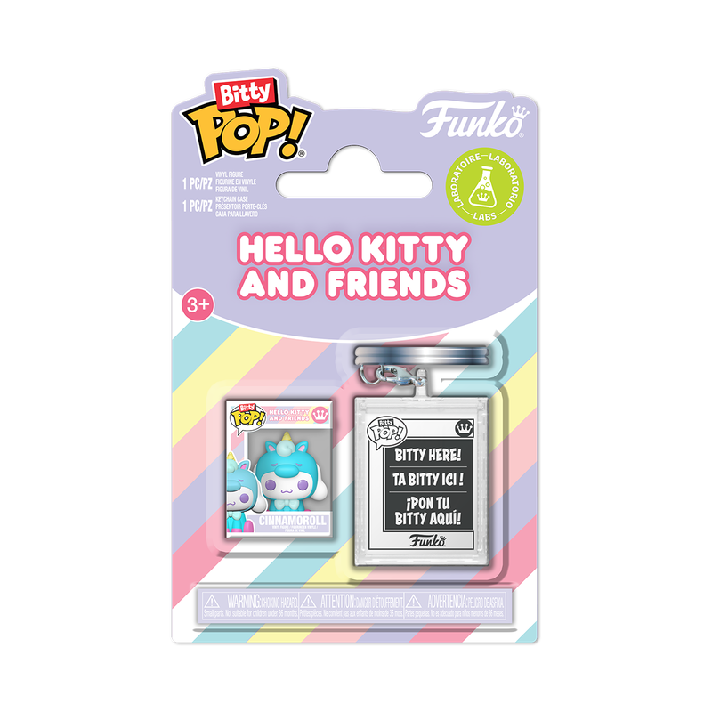 Bitty Pop! & Accessories Cinnamoroll (Unicorn) & Keychain
