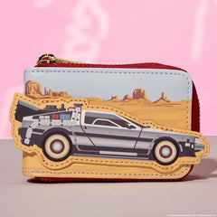Back To The Future 40th Anniversary Time Machine Accordion Wallet
