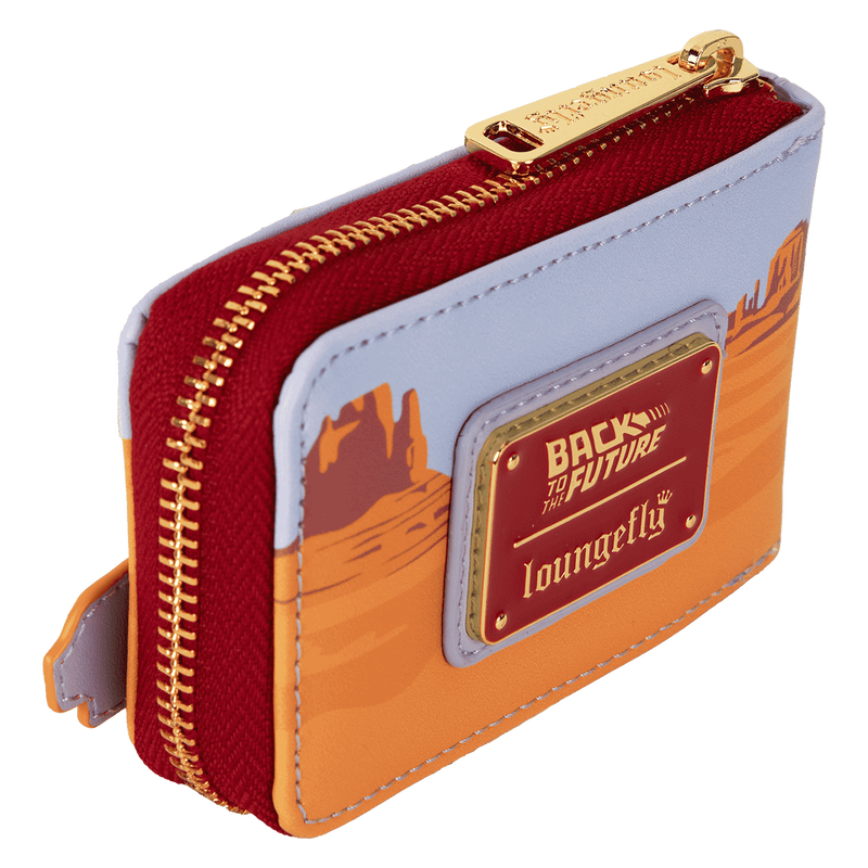 Back To The Future 40th Anniversary Time Machine Accordion Wallet