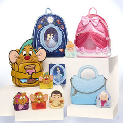 Cinderella 75th Anniversary Cosplay Mystery Mini Backpack Keychain Charm