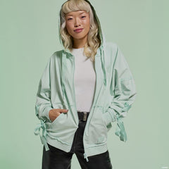 Peter Pan Tinker Bell Ribbon Unisex Zip Up Hoodie