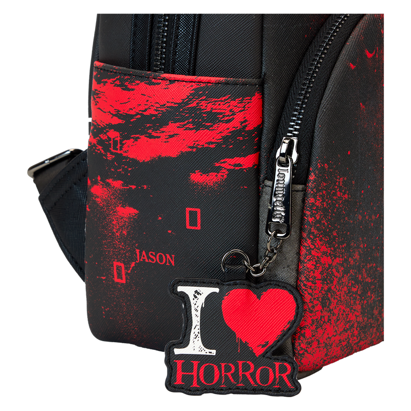 I Heart Horror Friday The 13th Mini Backpack