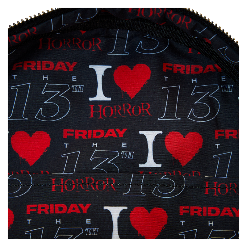 I Heart Horror Friday The 13th Mini Backpack