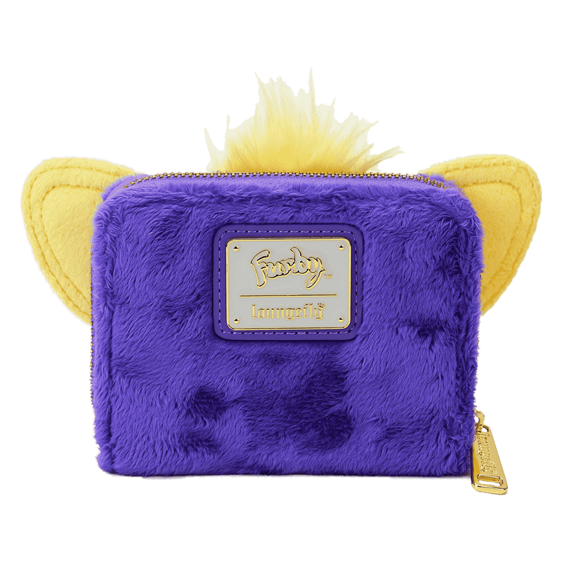 Furby Plush Cosplay Lenticular Zip Around Wallet