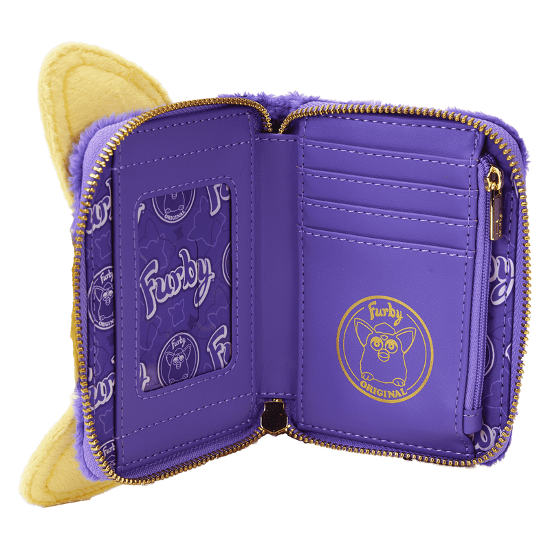 Furby Plush Cosplay Lenticular Zip Around Wallet