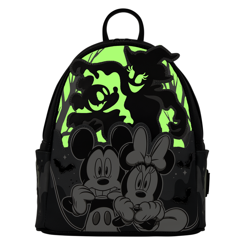 Mickey & Minnie Ghost Light-Up Glow Mini Backpack