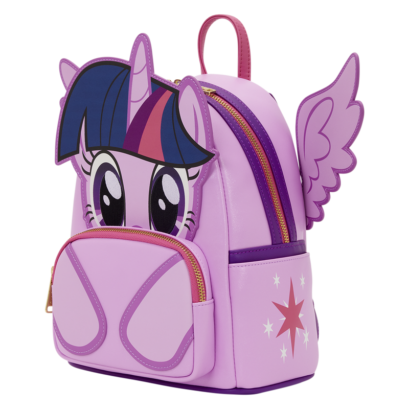 My Little Pony Twilight Sparkle Cosplay Glitter Mini Backpack