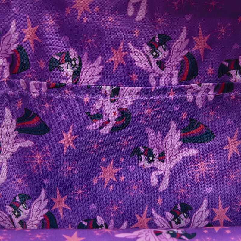 My Little Pony Twilight Sparkle Cosplay Glitter Mini Backpack