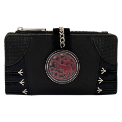 House of the Dragon House Targaryen Flap Wallet