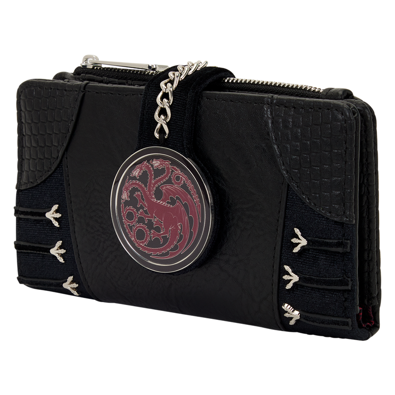 House of the Dragon House Targaryen Flap Wallet
