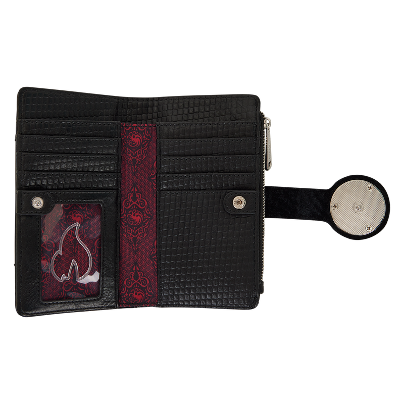 House of the Dragon House Targaryen Flap Wallet